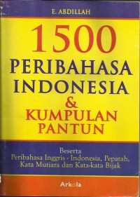 Image of 1500 Peribahasa Indonesia & Kumpulan Pantun